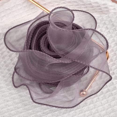 4cm Width Organza Yarn Ribbon Wave Edge Lace DIY Bridal Bouquet Packaging Bow Material Wedding Decorations Sewing Fabric Decor von Optxzn