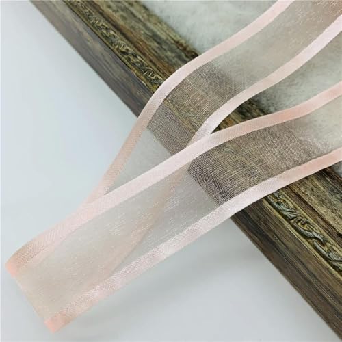 5yards/Lot 25mm Satin Edge Ribbon Organza Ribbon for Bow Wedding Christmas Decoration Handmade DIY Wrapping Crafts von Optxzn