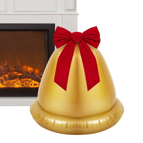 Feiertagsblasable Ornament - 22 -Zoll -Weihnachts -Globe -Ballon für festliche, metallisches Golddesign mit schnellem Setup, Außen- und Indoor -Dekoration für Hof-, Rasen-, Fenster-, Pool- und W Feiertagsblasable Ornament - 22 -Zoll -Weihnachts -Globe -Ballon für festliche, metallisches Golddesign mit schnellem Setup, Außen- und Indoor -Dekoration für Hof-, Rasen-, Fenster-, Pool- und W von Opvonxeh