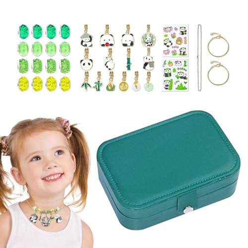 Jewelry Making Kit, Charm Armband, Small Beads Set, Necklace Crafting Kit, Girls Jewelry Kit, Halskette Armband, Beading Supplies Set, Kids Craft Jewelry, Kunst und Handwerk Kit, Armband Making von Opvonxeh