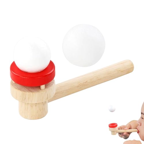 Magische Schwebekugeln - Klassische schwimmende Blaspfeifenbälle Spielzeug | Ball Blowing Toy Floating Blow Pipe Balls Fun Stress Reliever for Kids Children Toddler von Opvonxeh