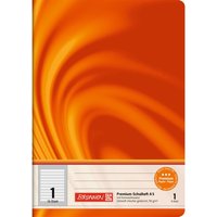 Brunnen Schulheft Vivendi "Lineatur 1", DIN A4, ab 1. Klasse von Orange