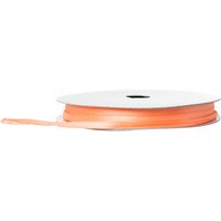 Satinband, 3 mm - Apricot von Orange