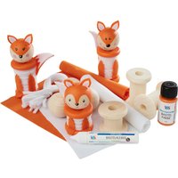 VBS Bastelset "Familie Fuchs" von Orange