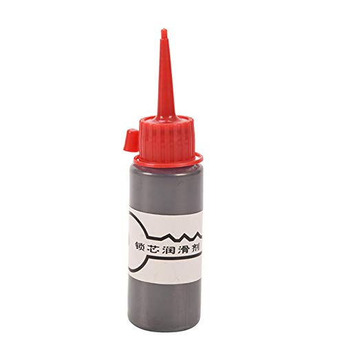 60ml Graphitpulver Für Schlösser, Graphitschmierstoff Schmierstoffe Graphitpuder Graphit Schmiermittel Schmierstoff Für Autotor Motorabdeckung Sicherheitstürschloss Economical von OrangeC