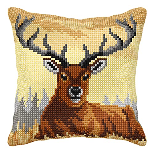 Orchidea Kreuzstich-Set, Motiv: Hirsch, 40 x 40 cm von Orchidea