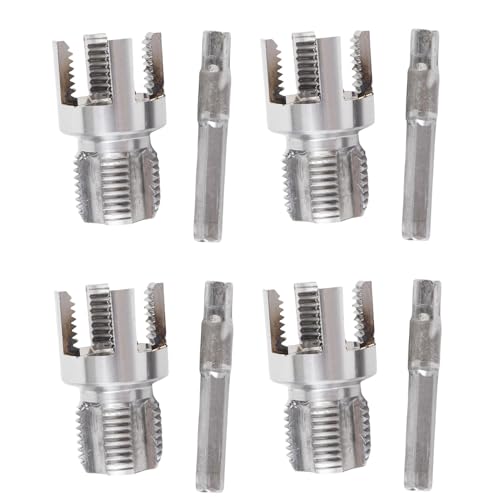 Oreilet 4 Setzen Sie Integriertes Integrat und Externe Rohrgewindewerkzeug, G1/2 PVC Werkzeug für Kunststoff Rohrgewinde, Elektrischer Bohrer Kompatibler PVC Pipe Threader Kit Oreilet 4 Setzen Sie Integriertes Integrat und Externe Rohrgewindewerkzeug, G1/2 PVC Werkzeug für Kunststoff Rohrgewinde, Elektrischer Bohrer Kompatibler PVC Pipe Threader Kit von Oreilet
