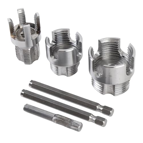 Oreilet Rohrgewinde -Schneidwerkzeug, Integrierte Interne und Externe Rohrgewindewerkzeuge, 1/4in -Hex -Shank G1/2 G3/4 G1 Rohrgewinde -Maker -Werkzeuge Oreilet Rohrgewinde -Schneidwerkzeug, Integrierte Interne und Externe Rohrgewindewerkzeuge, 1/4in -Hex -Shank G1/2 G3/4 G1 Rohrgewinde -Maker -Werkzeuge von Oreilet