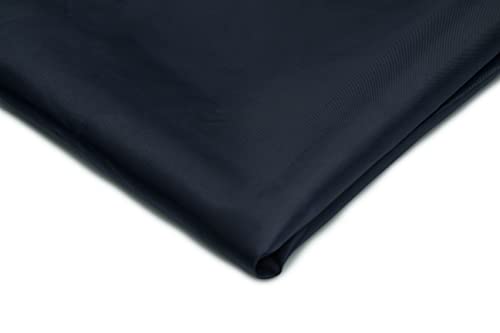 Futterstoff Polyester Leicht Halbdurchsichtig, 50 x 150 cm (Navy blau) von Orient Fashion