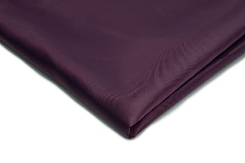 Futterstoff Polyester Leicht Halbdurchsichtig, 50 x 150 cm (Pflaume) von Orient Fashion