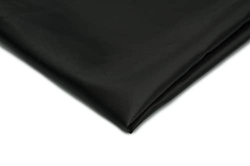 Futterstoff Polyester Leicht Halbdurchsichtig, 50 x 150 cm (Schwarz) von Orient Fashion