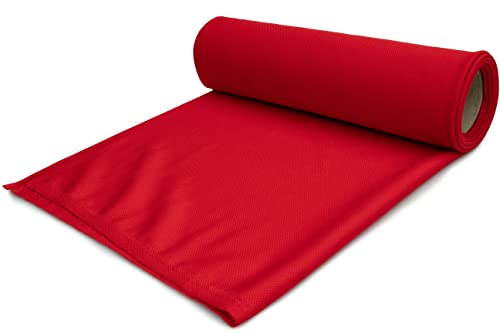 Lakosta Strickstoff Waffelstruktur 50x 150 cm (Rot) von Orient Fashion