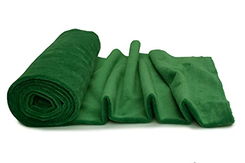 Minkee Strickstoff glattes Muster 50x160 cm (Grasgrün) von Orient Fashion