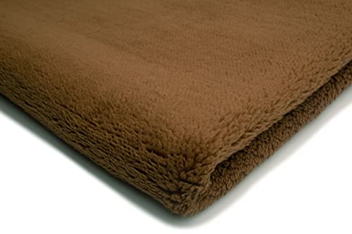 Orient Fashion Minky Lamm, Sherpa, Kunstfell 50 x 160 cm (Dunkles Toffee) von Orient Fashion