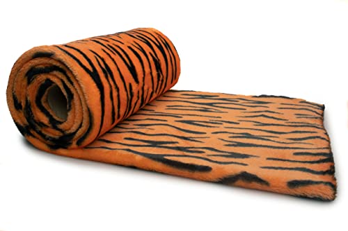 Plüsch-Strickstoff bilateral gedruckte Tiger 50 x 175 cm von Orient Fashion