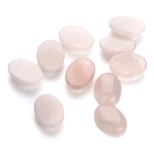 5/10 Stück Naturstein Cabochon-Perlen, lose Kamee-Perlen, flache Rückseite, ovaler Achat, Tigerauge, für DIY-Schmuck, Pulver, Glas, 13 x 18 mm, 5 Stück 5/10 Stück Naturstein Cabochon-Perlen, lose Kamee-Perlen, flache Rückseite, ovaler Achat, Tigerauge, für DIY-Schmuck, Pulver, Glas, 13 x 18 mm, 5 Stück von Ornrjfll