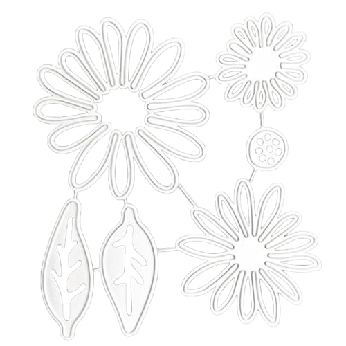 Blumen- und Blätter-Stanzformen für Kartenherstellung, Scrapbooking, Alben, Papier von Osdhezcn