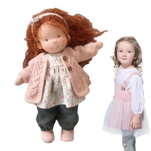 Oseczmut Bjd Puppen - Stofftier-Plüsch-Stoffpuppen | Stofftier, handgefertigte Plüschpuppe mit Kleidung, Stoffpuppe für Mädchen, REGT die Fantasie an, Geschenk für Kinder von Oseczmut