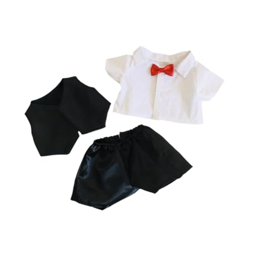 Oshhni 3-teiliges Fashion Dolls-Shirt mit Weste und Hose, handgefertigte Kleidung, Outfits für 38 cm große Puppen von Oshhni