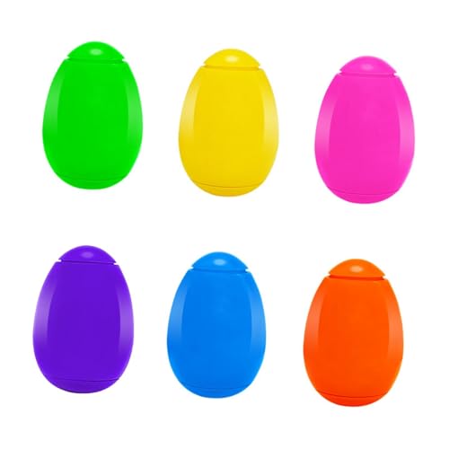 Oshhni 6pcs Ostern Eier Finger Gyroscop, Partygunst, Steht aufrecht, Osterthema Finger Top rotierende Spielzeugbalance Gyro für Erwachsene von Oshhni