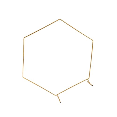 Oshhni Ballon Bogen Stehen Geometrische Hintergrund Ständer Hochzeit Bogen Rahmen Stabile für Geburtstag, 180cmx172cm von Oshhni