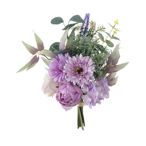 Oshhni Brautstrauß Blumenarrangement Halten Blumen Blumen für die Brautdusche, 21x37cm von Oshhni