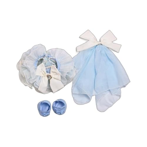 Oshhni Gefüllte Puppe Prinzessin Kleid Kleid Mode DIY Kleidung Outfit für 14,96 Zoll Puppe von Oshhni