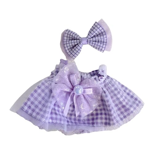 Oshhni Mini 20cm Puppe Kleidung Mädchen Geschenk Kleid Up für Anhänger Puppe Kinder 20cm Puppe von Oshhni