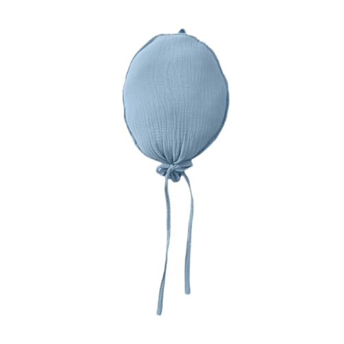 Oshhni Minimalistische Stoffballon-Dekoration, Foto-Requisite, Heimdekoration, leichte Ornamente, Kinderzimmer-Wanddekorationen, Blau von Oshhni