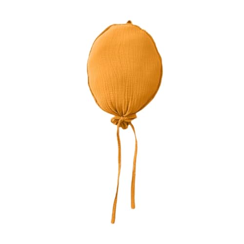 Oshhni Minimalistische Stoffballon-Dekoration, Foto-Requisite, Heimdekoration, leichte Ornamente, Kinderzimmer-Wanddekorationen, Gelb von Oshhni