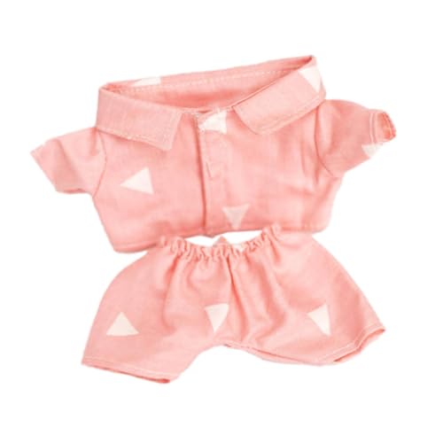 Oshhni Puppenkleidung Anzug Puppe verkleiden Kleidung Mädchen Geschenk Puppe Outfit Puppe Kostüme Kinder, Rosa von Oshhni