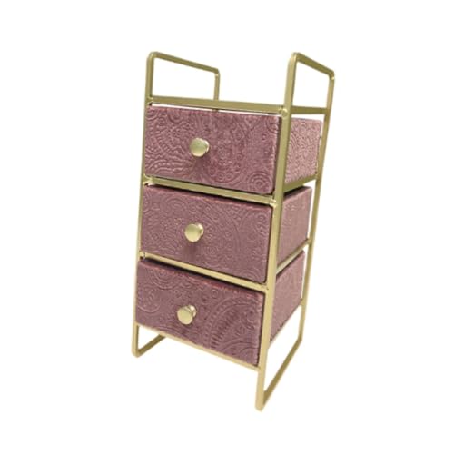 Oshhni Schmuckschatulle, Schmuckaufbewahrungsbox, kleiner Schmuckschrank, Schmuckaufbewahrungsbox, Schmuck-Organizer-Box für Halsketten, Ringe, Schmuckstücke von Oshhni