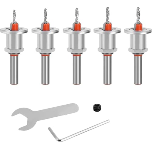 Osmond 5 Bohrer, Holzbohrer, Bohrer mit verstellbarer Tiefe von Osmond