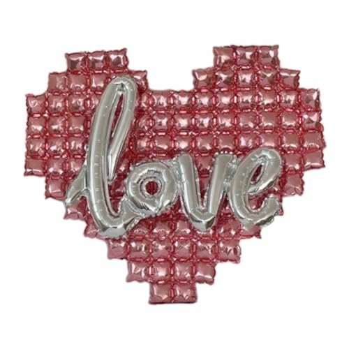 Osmond Hintergrund Wand Folienballon Love Letter Ballons für Hochzeit Party Happy Valentines Day B von Osmond