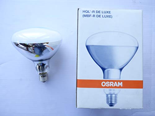 Osram Entladungslampe HQL-R de Luxe, E27, 80W, Wachstumslampe für Pflanzen von Osram