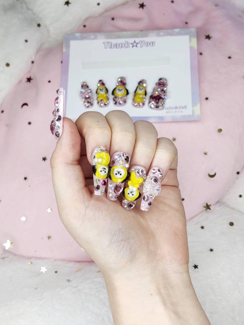 Chimmy Bt21 Nagelkunst von OtakuNail