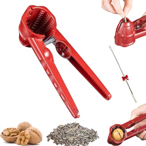 Sunflower Seed Peeler, Multifunctional Portable Funnel Walnut Pliers, Multifunctional Sunflower Seeds Pliers Splitter, Manual Nut Cracker for Nuts, Sunflower Seed Opener (1PC) von Oueet