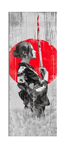 Diamond Painting,5D Diamant Painting DIY Bastelset Erwachsene Full Diamant Samurai Diamond Art Bilder,Kinder Stickerei Square Diamond Malen Nach Zahlen Set,für Geschenk Home Wall Decor 50x100cm-168 von Oujkeef