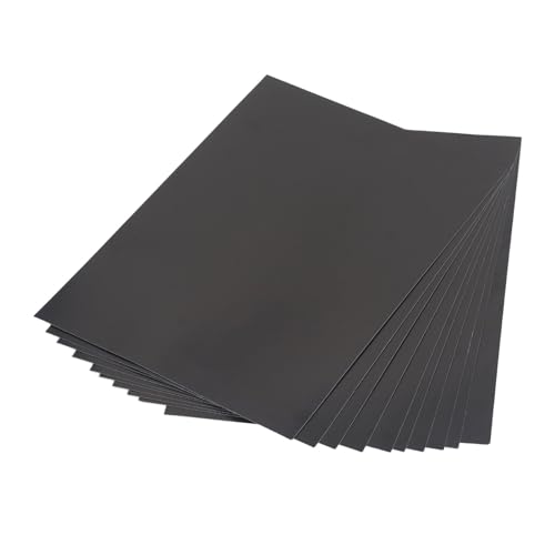 -Nachhilfepapier, Breite Verwendung 210x285 Mm Schwarz 10 PCs Lasertest Doppelpünktionstabelle Pable für die Gravurmaschine -Nachhilfepapier, Breite Verwendung 210x285 Mm Schwarz 10 PCs Lasertest Doppelpünktionstabelle Pable für die Gravurmaschine von Oumefar