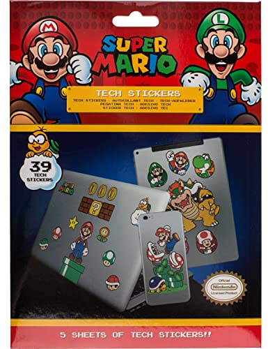 Out of the blue Sticker Set Super Mario 39 Stück (Mushroom Kingdom) von Out of the blue