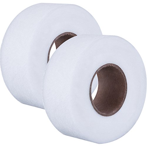 Stoff Fusing Tape Adhesive Hem Tape Bügeleisen Klebeband Klebstoff Saum Band auf je 27 Yards, 2 Stück(1 Zoll) von Outus