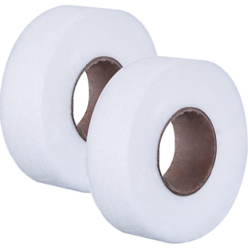 Stoff Fusing Tape Adhesive Hem Tape Bügeleisen Klebeband Klebstoff Saum Band auf je 27 Yards, 2 Stück (3/ 4 Zoll) von Outus