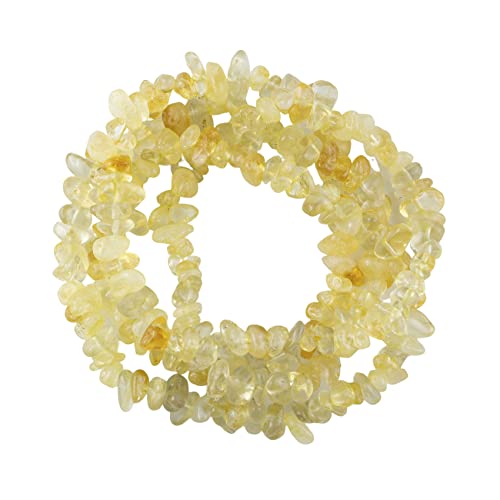 260pcs Citrine Perlen zum Auffädeln Kristall Edelsteine Steine Perlenset für Armbänder Schmuck Selber Machen set Ketten Ohrringe Crafting Natürlichen Gebohrt 5-8mm ﻿ von Ouubuuy