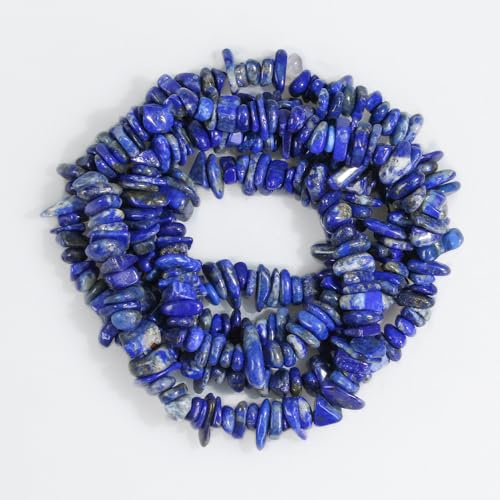 260pcs Lapislazuli Perlen zum Auffädeln Kristall Edelsteine Steine Perlenset für Armbänder Schmuck Selber Machen set Ketten Ohrringe Crafting Natürlichen Gebohrt 5-8mm von Ouubuuy