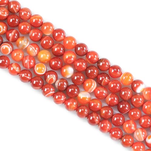 Naturstein Perlen Edelstein Perlen,60 Stück 6mm Roter Streifen Achat Naturstein Edelsteinperlen Polierte Runde Edelsteine Zum Auffädeln Edelsteine Steinperlen für Armbänder Ketten DIY Schmuck Basteln Naturstein Perlen Edelstein Perlen,60 Stück 6mm Roter Streifen Achat Naturstein Edelsteinperlen Polierte Runde Edelsteine Zum Auffädeln Edelsteine Steinperlen für Armbänder Ketten DIY Schmuck Basteln von Ouubuuy