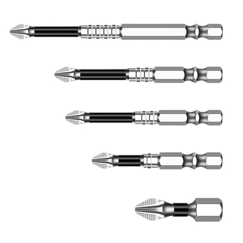 Schwarz, S2, Starke Magnetische Elektrische Schraubendreher-Bits, K5, Rutschfeste Bohrer-Reparaturwerkzeuge Schwarz, S2, Starke Magnetische Elektrische Schraubendreher-Bits, K5, Rutschfeste Bohrer-Reparaturwerkzeuge von Ouxk