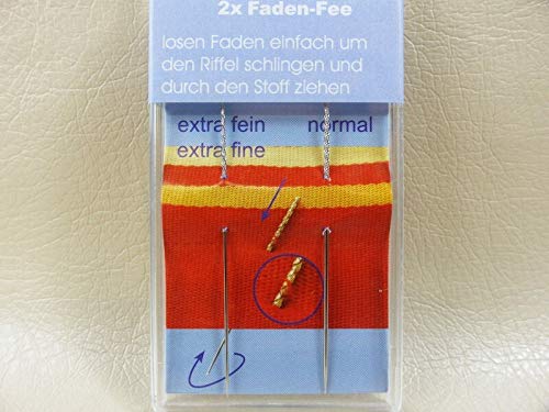 Ovinaht Faden-FEE - 2er-Set Reparaturnadel/extra fein & normal von Ovinaht