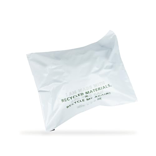 Owlpack Umweltfreundliche, recycelte Versandtaschen, 30,5 x 39,4 cm, Weiß, 1000 Stück von Owlpack