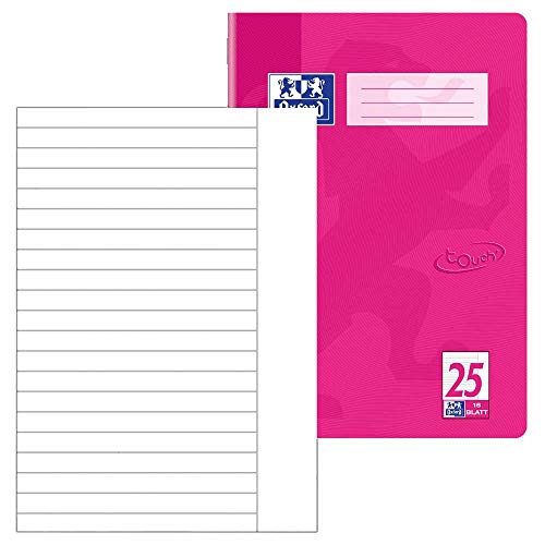 Heft A4/16B/L25 Touch pink von Oxford