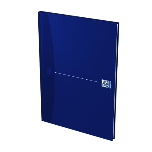 Oxford gebundenes Buch A4 liniert 192 Seiten, original blue/blau von Oxford